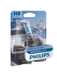 Philips H8 WhiteVision ultra PH-12360WVUB1 halogen PGJ19-1 - Picture 1 of 3