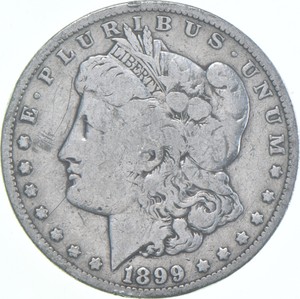 W@W Early 1899-O Morgan Silver Dollar - 90% US Coin - Nice Coin *305