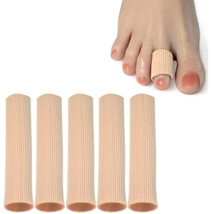 DYKOOK Cuttable Toe Tubes Sleeves 5 Pack, Made of For Middle Toes-10cm - Picture 1 of 9