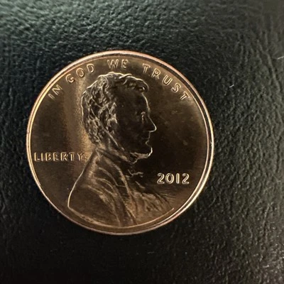 Moeda dos EUA Lincoln Shield Cent Gem BU Penny 2012 (P) - Imagem 1 de 2
