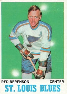 RED BERENSON 1970-71 TOPPS HOCKEY #103 - Picture 1 of 2