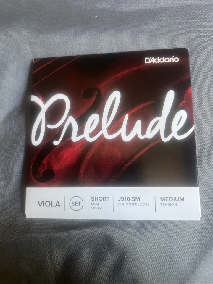 D'Addario J910 Prelude Viola String Set - Short Size (14-15 inch) - Image 1 of 1