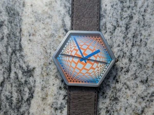 Bulova x Victor Vasarely - The Artist Watch - Matrix - Hexagonal - Picture 1 of 5