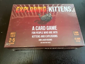 Exploding Kittens Edizione Originale - 2-5 Giocatori - Età 7+ - 15 Minuti per Giocare - Foto 1 di 2