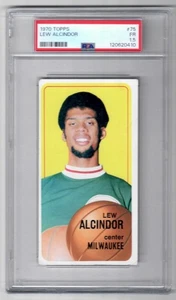 Tarjeta 1970-71 Topps Lew Alcindor #75 PSA 1,5 FR Fair Kareem Abdul-Jabbar - Imagen 1 de 2