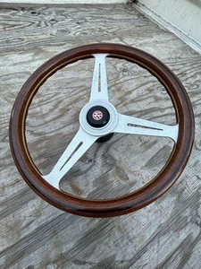 Nardi Wood Steering Wheel Used 55q - Picture 1 of 7