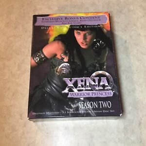 XENA WARRIOR PRINCESS DVD DELUXE Collector’s Edition Without The CD ROM Content