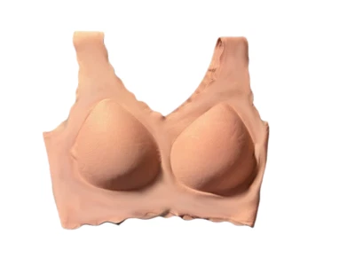 Women's Seamless Wireless Comfort Bra Soft Stretch No Underwire Support - Image 1 of 3