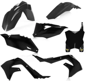 BLACK CYCRA Plastic Kit Fits KAWASAKI KX250F 2021 2022 2023 2024 KXF250 - Picture 1 of 1