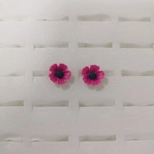 Style 18 Flower New Gift Womens Lady Girls Elegant Pearl Ear Clip Studs Earrings - Picture 1 of 1