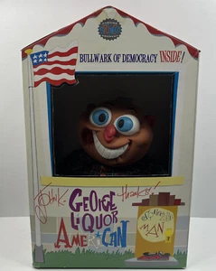 Ren & Stimpy George Liquor American Squeezable Man - Plush Doll Spumco - Picture 1 of 11