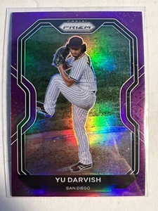 2021 Panini Prizm Purple Prizm #142 Yu Darvish Padres LEGEND HOF - Picture 1 of 1