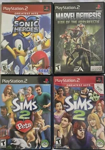 4x PS2 game lot bundle Complete With Manuals - Picture 1 of 3