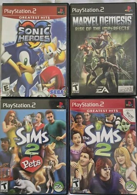 4x PS2 game lot bundle Complete With Manuals - Image 1 of 3