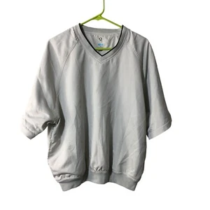 PRO TOUR LIGHTWEIGHT WINDBREAKER GOLF SHORT SLEEVE COOL PLAY COAT MENS MEDIUM - Picture 1 of 4