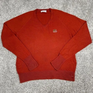 Maglione golf vintage anni 80 Pebble Beach uomo taglia XL cotone scollo a V raccoglitore USA - Foto 1 di 11