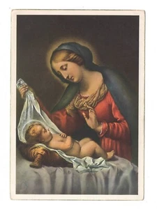 Madonna del Velo C. Dolci FG cartolina vintage postcard postkarte MA1357 - Picture 1 of 2