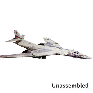 1:72 Unassembled Tupolev Tu-160 Jack Bomber Aircraft Paper Model Military Plane