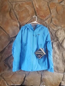 Outdoor Research (OR) Optimizer Jacket. Men Small.Hydro Blue.Goretex. Heavy Duty - Picture 1 of 12