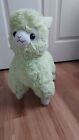 Alpacasso Amuse Green Alpaca Llama Plush Stuffed Animal Toy 18 Inches Tall