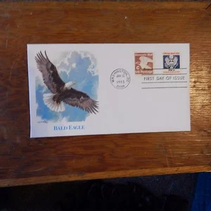Estate Find FDC - JAN 12 1983 / DOMESTIC C US POSTAGE & 1 CENT EAGLE - Picture 1 of 4