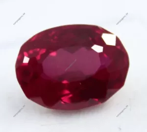 9.10 Ct Natural CERTIFIED Ruby Red Oval Cut Rare Loose Gemstone - Picture 1 of 7