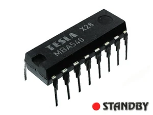 5pcs MBA540 DIP16 TESLA Reference oscillator for PAL-colour television receivers - Bild 1 von 1