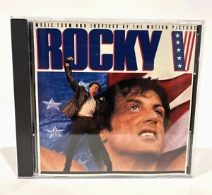 ROCKY V MUSIC FROM AND INSPIRED BY THE MOTION PICTURE SOUNDTRACK CD ALBUM 1990 - Picture 1 of 5