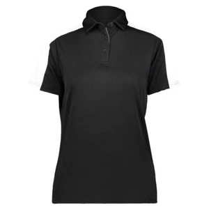 Augusta Sportswear - Women's Two-Tone Vital Polo - 5029 - Black & White - 2XL - Picture 1 of 6