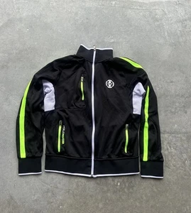 Ralph Lauren Polo Sport Performance Black Green Track Jacket Sz Small Womens - Picture 1 of 6
