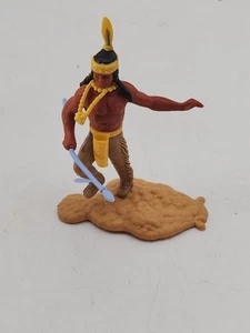 Vintage Timpo Toys Native American Indian plastic toy made in Great Britain - Picture 1 of 5