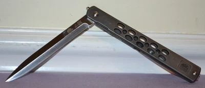 Al Mar Mac Tools Quicksteel Filpper 5" Hoja Marco-Bloqueo Gris Cuchillo Plegable-Bueno Foto 1 de 4