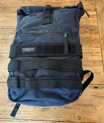 Timbuk2 Spire Laptop Backpack Navy Blue Travel Bag - Image 1 of 4