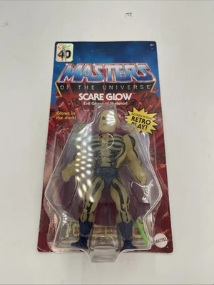 Figura sin perforar Masters of the Universe Origins SCARE GLOW 40 aniversario Foto 1 de 4