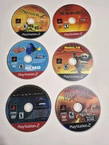 ¡¡SOLO DISCO!! Increíbles Sony PlayStation 2 PS2 Disney Pixar Nemo Spiderman Shrek - Imagen 1 de 4