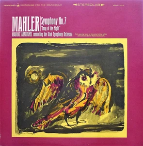 GUSTAV MAHLER : SYMPHONY No 7 in c minor Reel To Reel Master Tape 10" 15 ips - Picture 1 of 1