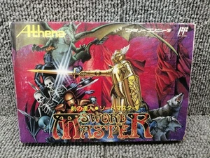 Athena Sword Master Famicom software Released in 1990 Used With box From JAPAN - Picture 1 of 16