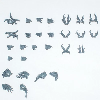 Daemons of Tzeentch Tzaangors Heads [Age of Sigmar Bits] - Image 1 of 2