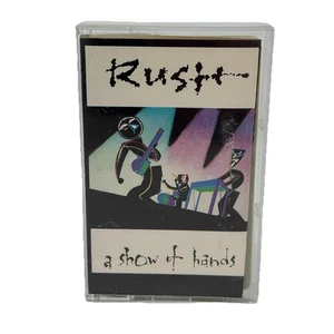 Rush – A Show Of Hands Cassette Tape 1989 Vertigo – 836 346-4 Free Shipping - Picture 1 of 5