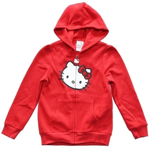 Hello Kitty Fleece Hoodie Girls size 7-12 - Picture 1 of 1