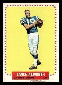 1964 Topps #155 Lance Alworth - Picture 1 of 2