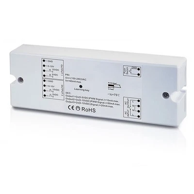 ISOLED Sys-One Funk/Push Dimmer 0-10V Output 2.000W Schaltrelais 230V - Bild 1 von 3