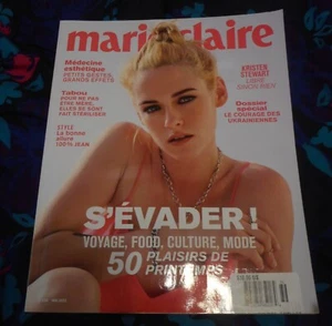 KRISTEN STEWART - FRENCH MARIE CLAIRE MAGAZINE - MAY 2022 - FRENCH TEXT - Picture 1 of 5