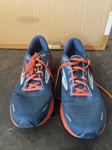 Brooks Adrenaline GTS 22 Blue Orange Running Shoes Sneakers Men's Size 13 D - Picture 1 of 17