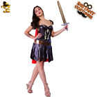 Adults Viking Warrior Costume Womens Knight Outfits for Halloween Cosplay Party