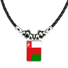 Oman Soft Black Rope Necklace With Velvet Gift Bag