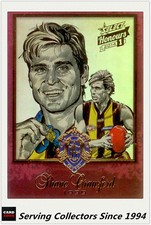 2014 Select AFL Honours Brownlow Sketch Card BSK42 Shane Crawford (Hawthorn)