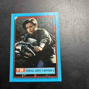 11d T2 Terminator 2 Sticker 1991 Topps #2 John Connor Young - Picture 1 of 2