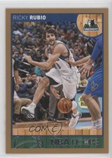 2013-14 NBA Hoops Gold Ricky Rubio #152