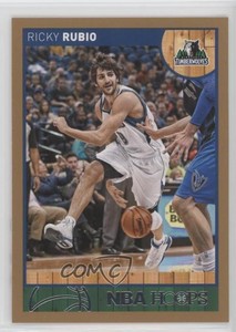 2013-14 NBA Hoops Gold Ricky Rubio #152